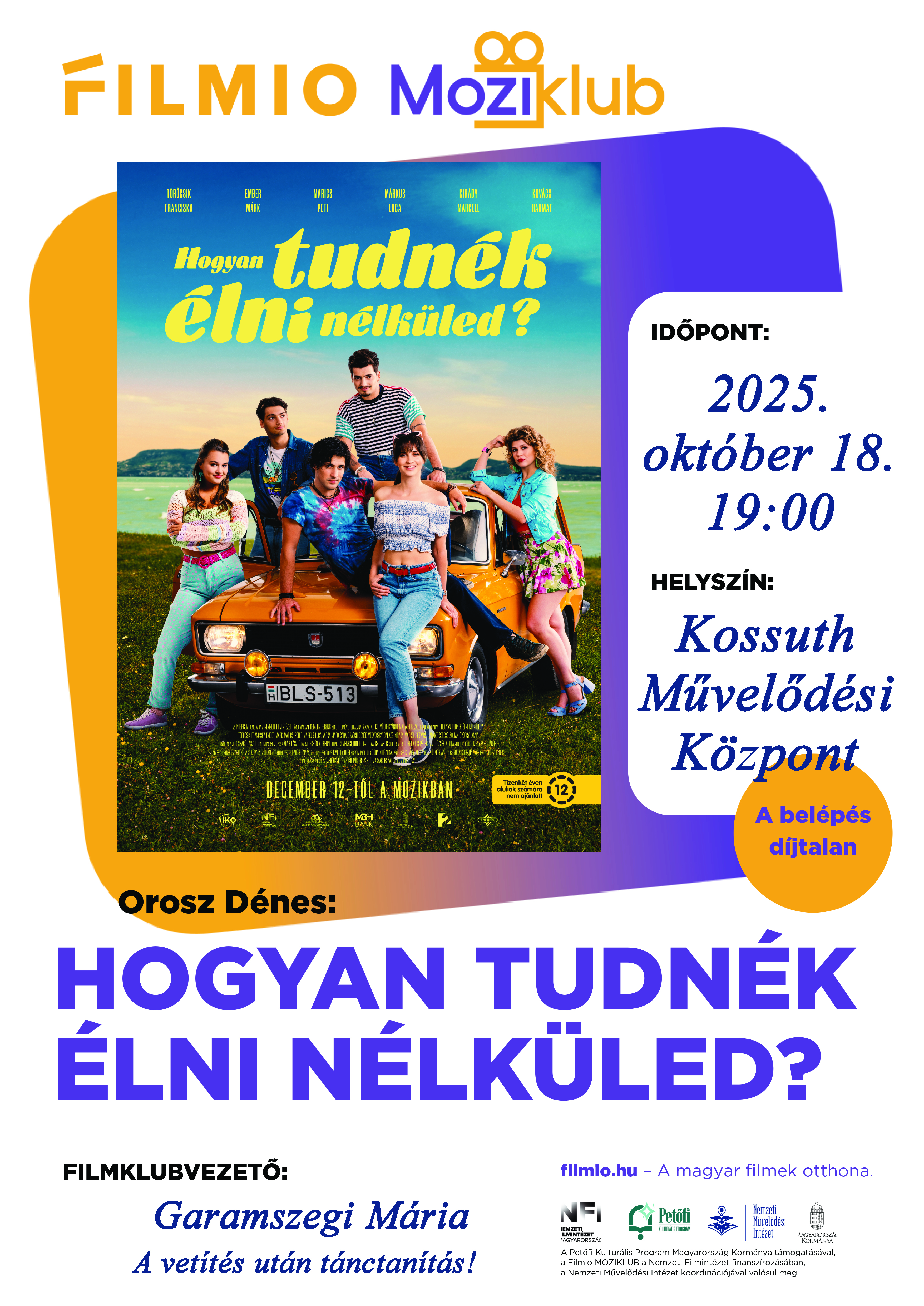 Hogyan tudnek elni nelkuled plakat